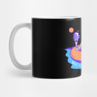 Salted Licked Memories Skeleton Beach Party Mug